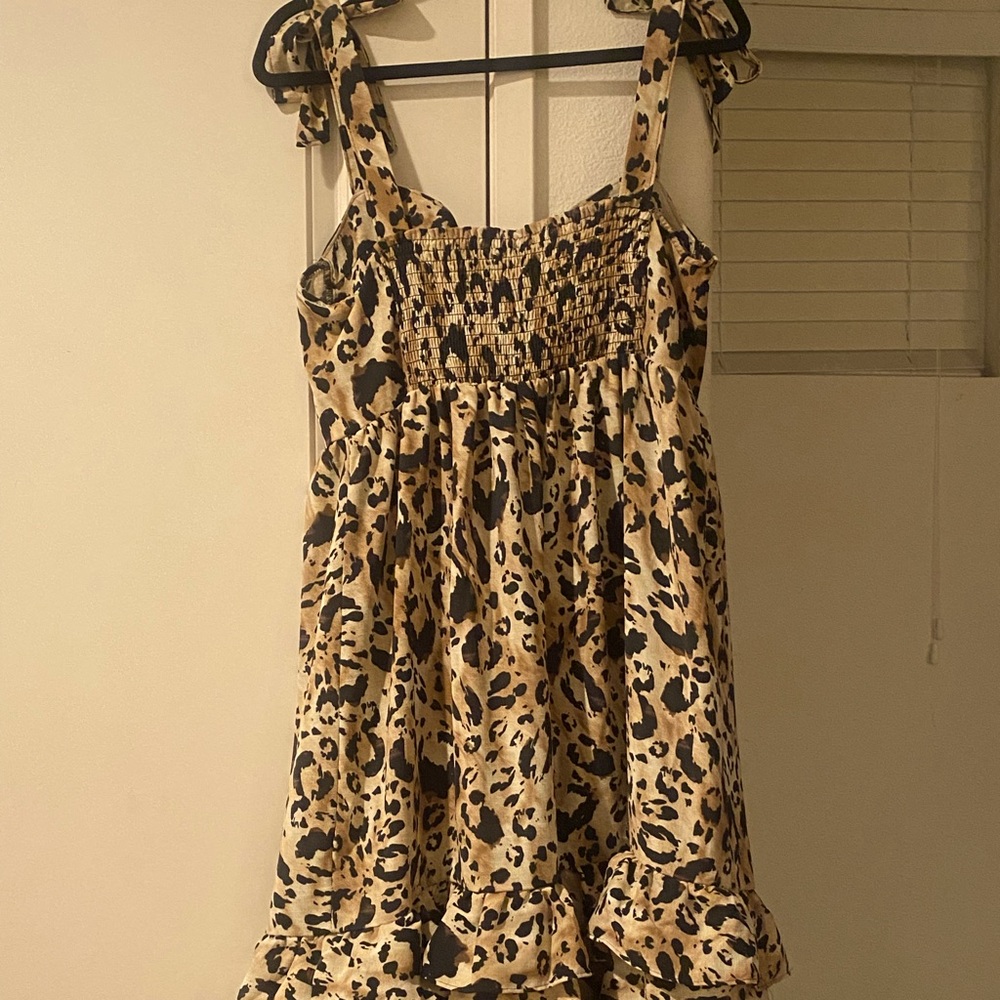 Leopard dress